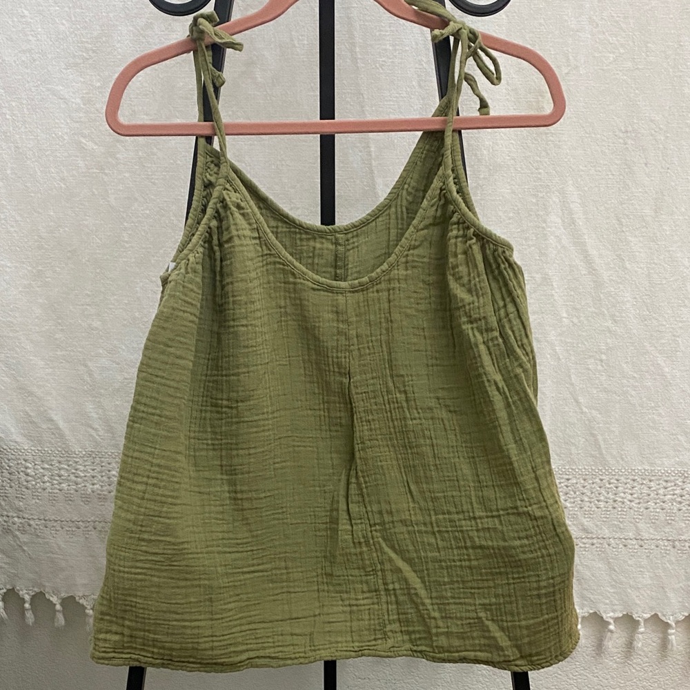 Old Navy Olive Camisole Top